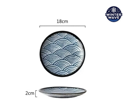 Ceramic Plates 4 PCS