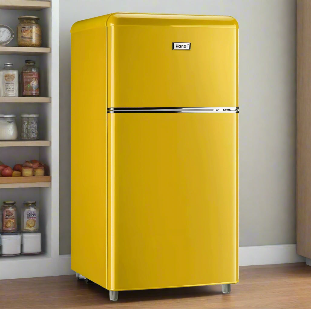 Vintage Style Mini Fridge