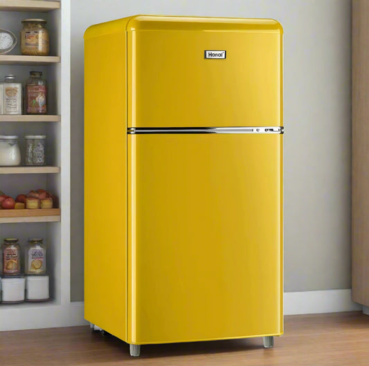 Vintage Style Mini Fridge