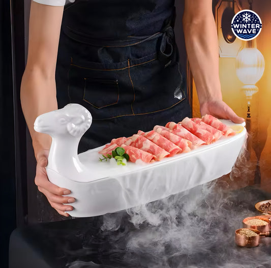 Lamb Dry Ice Plate