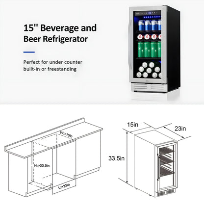 Freestanding Fridge Cooler Display
