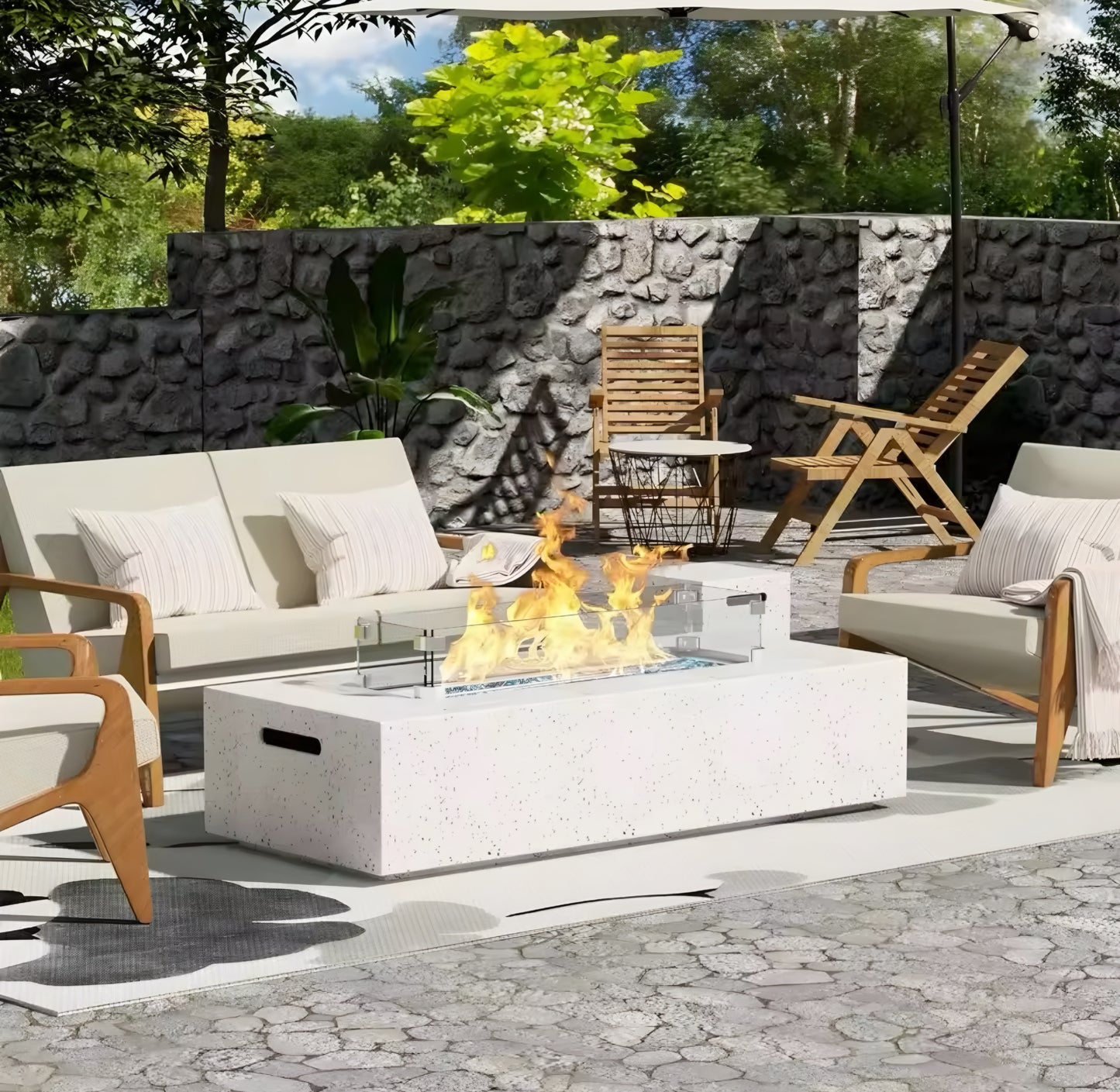 Propane Fire Pit Table