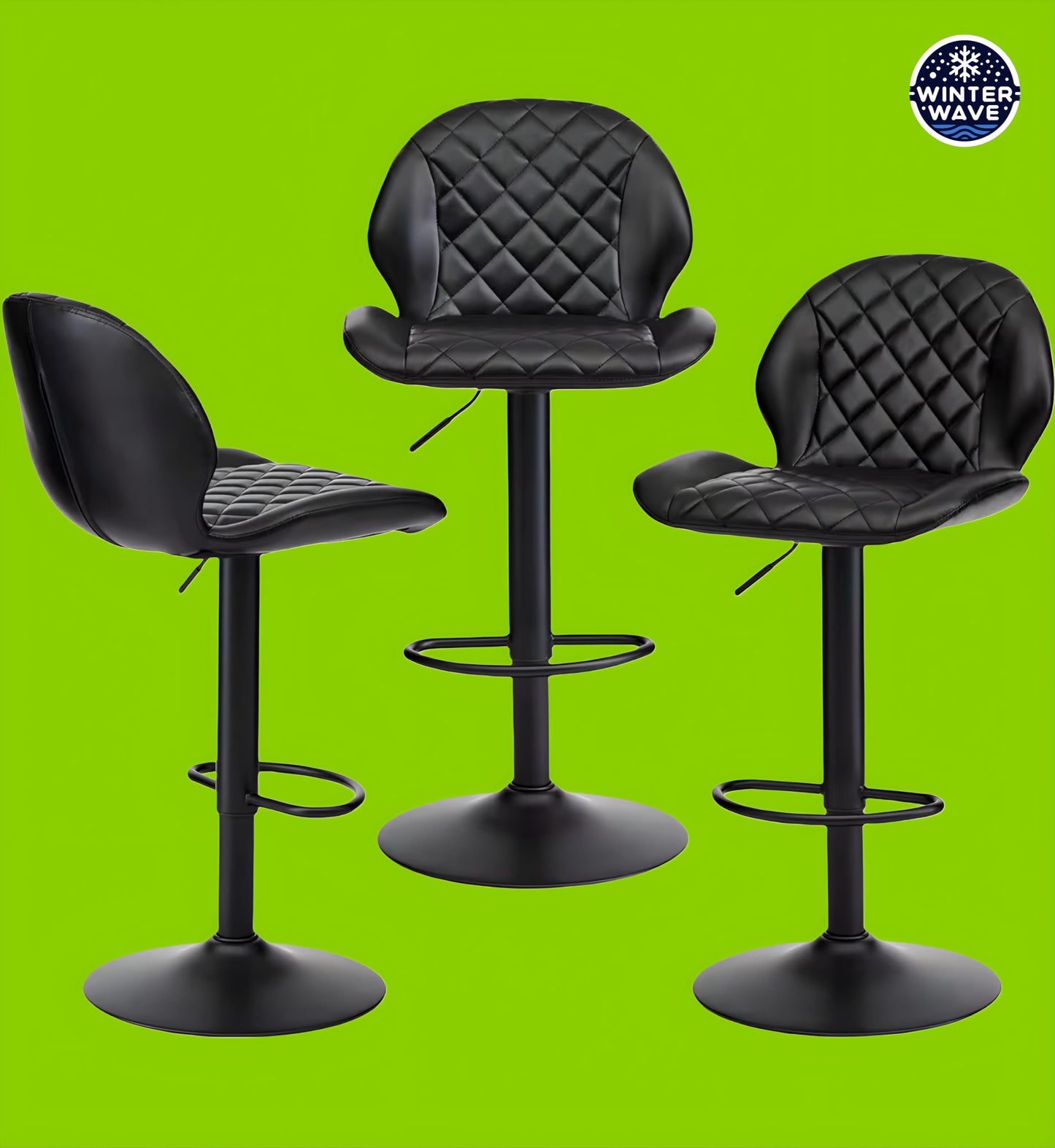 Luxury Bar Chairs 2 PCS