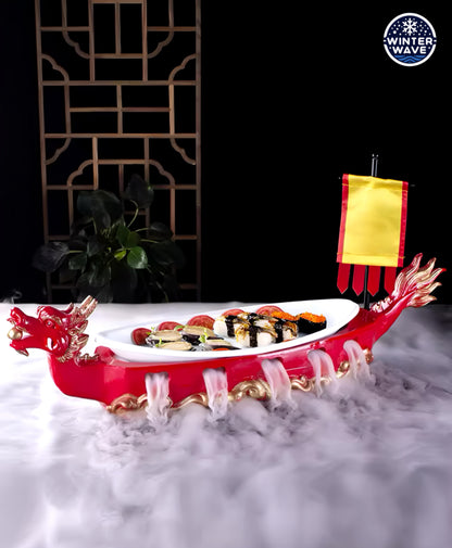 Dragon Shape Dry Ice Plate
