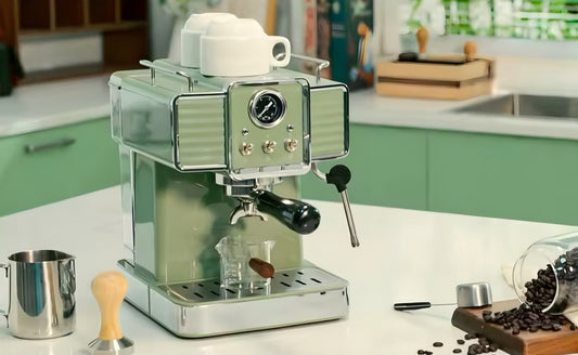Italian Style Espresso Coffee Machine Milk Frother
