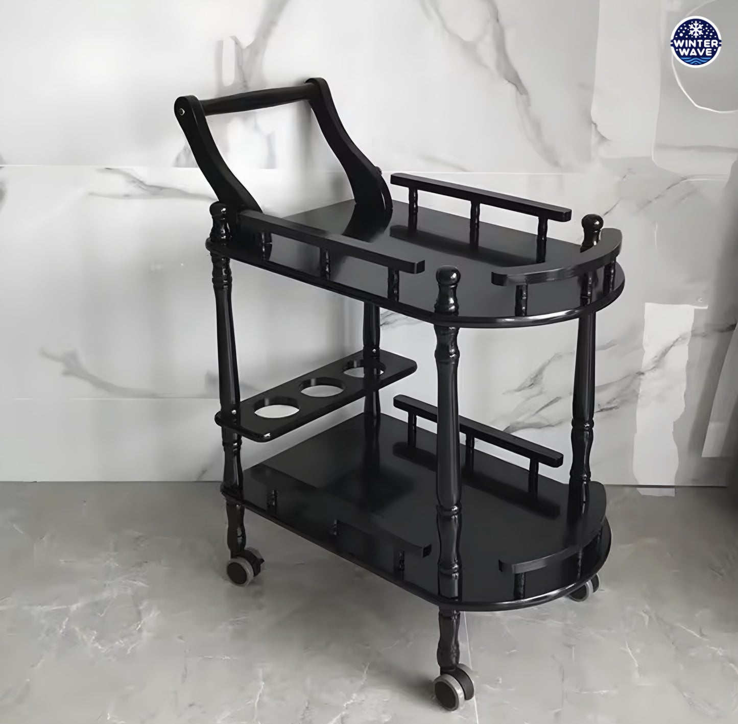 Wooden Mobile Cart
