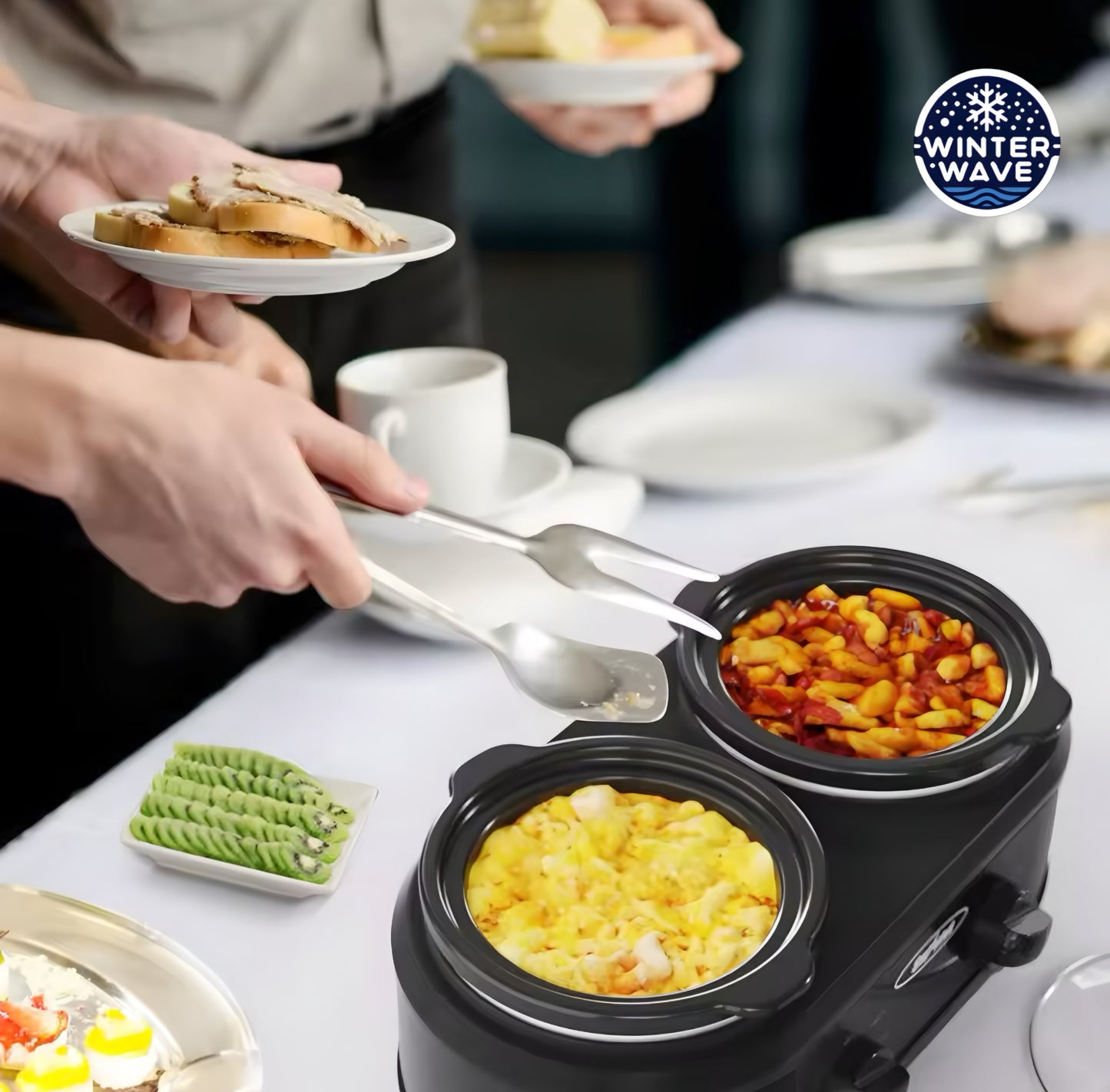 2 Pot Slow Cooker