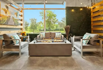 Concrete Gas Fire Pit