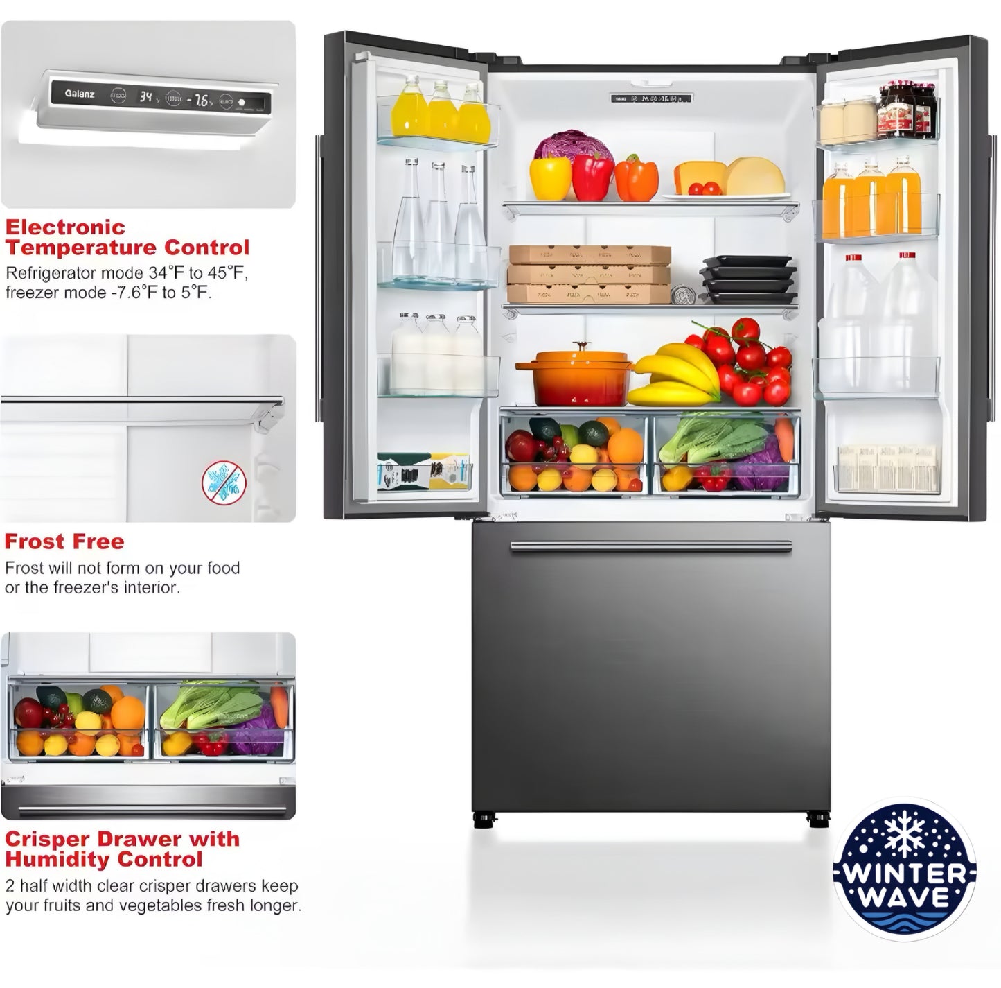 French Door Refrigerator
