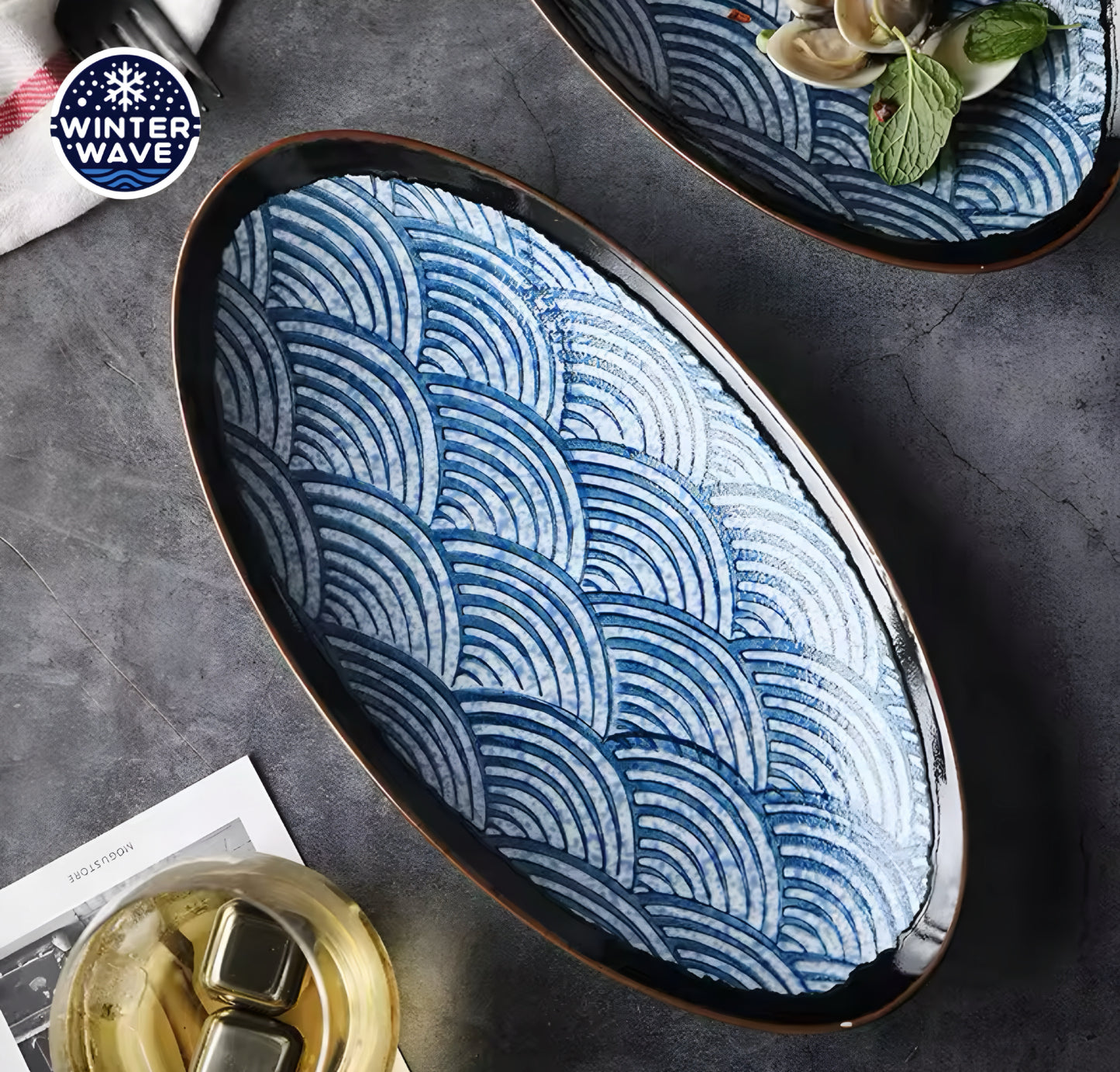 Ceramic Plates 4 PCS