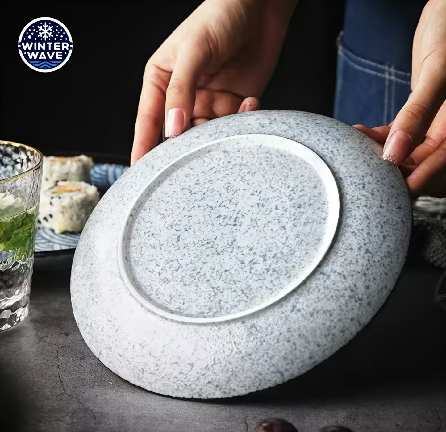 Ceramic Plates 4 PCS