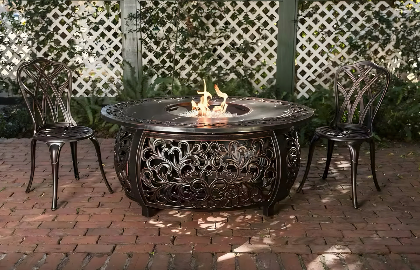 Handmade Gas Fire Pit