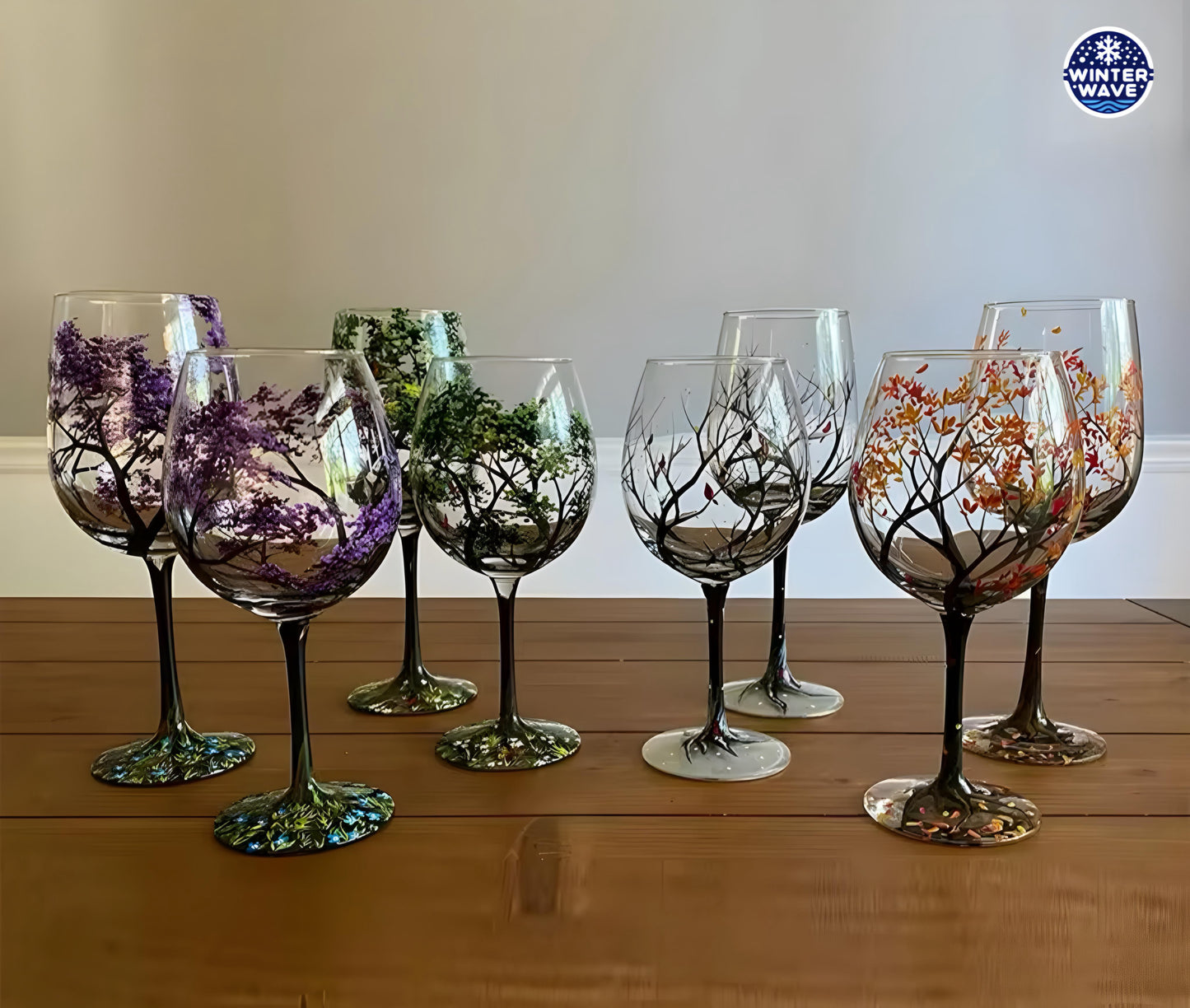 Four Season Glasses 6 PCS