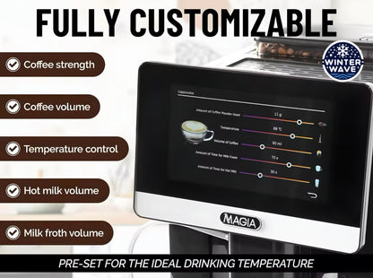 Auto Cleaning Coffee Machine
