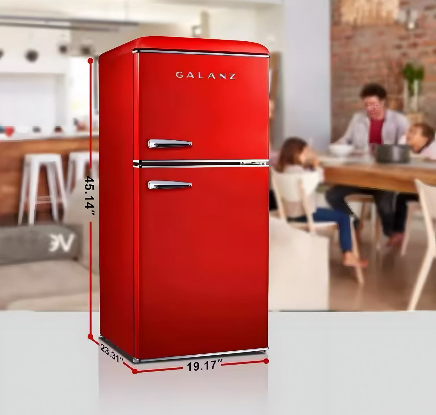 Retro Style Fridge