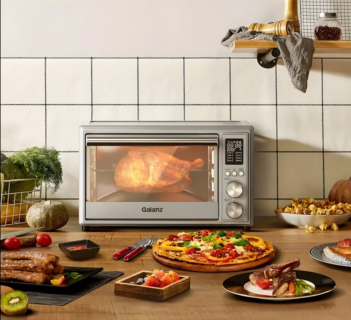 Air Fryer Rotisserie Oven Dehydrate
