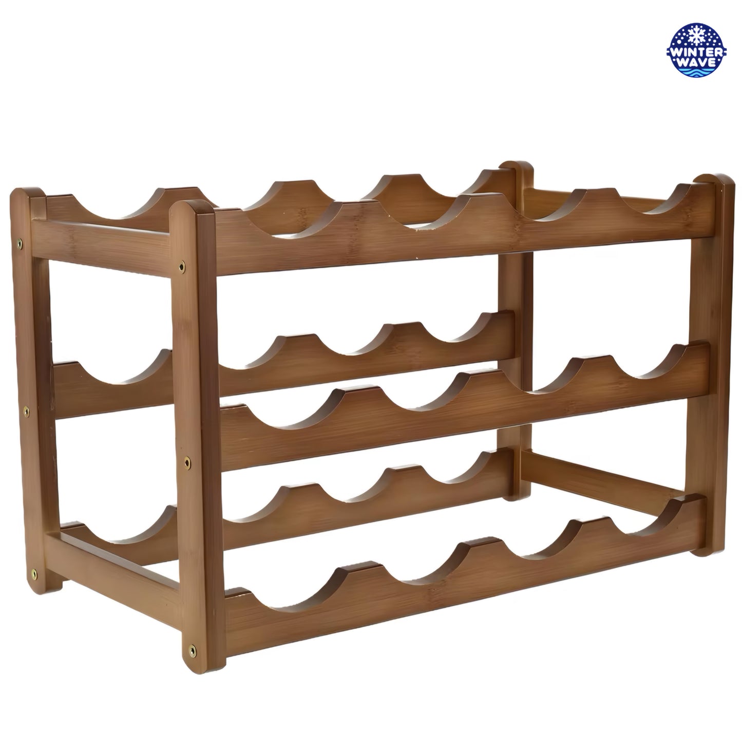 Wooden Bottle Stand