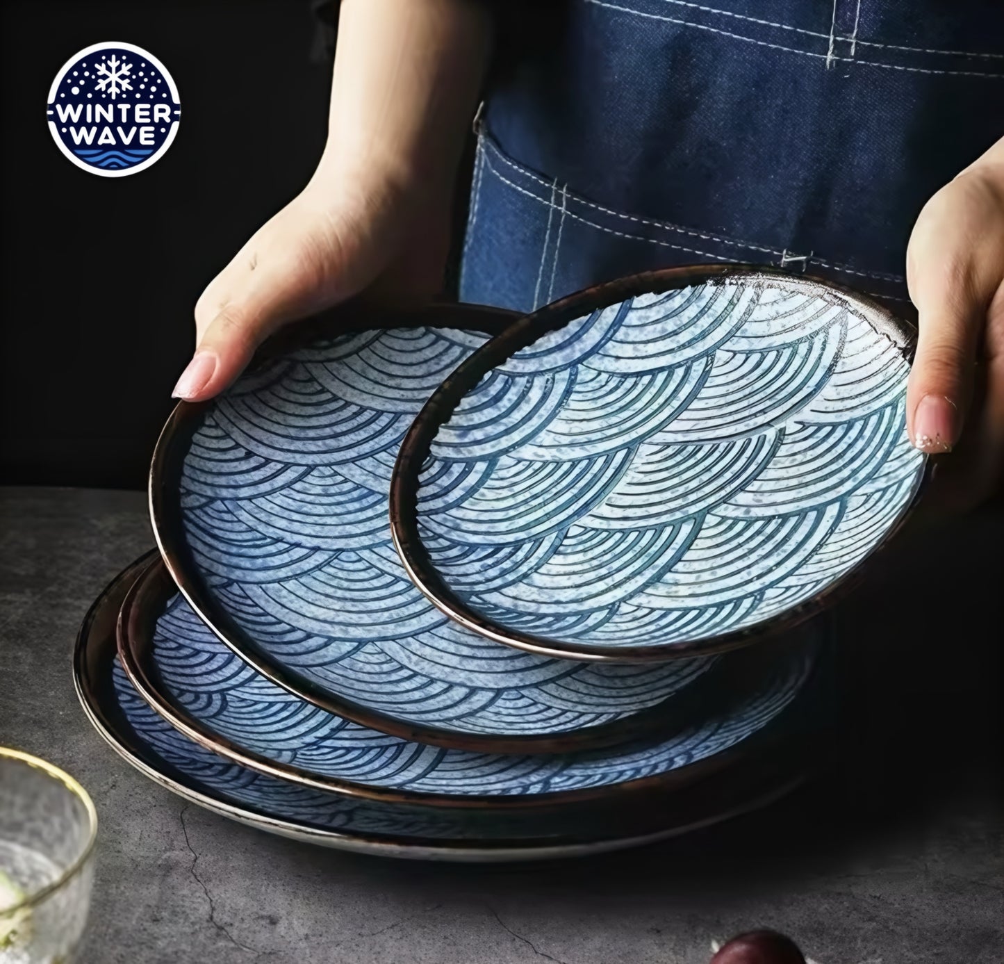 Ceramic Plates 4 PCS
