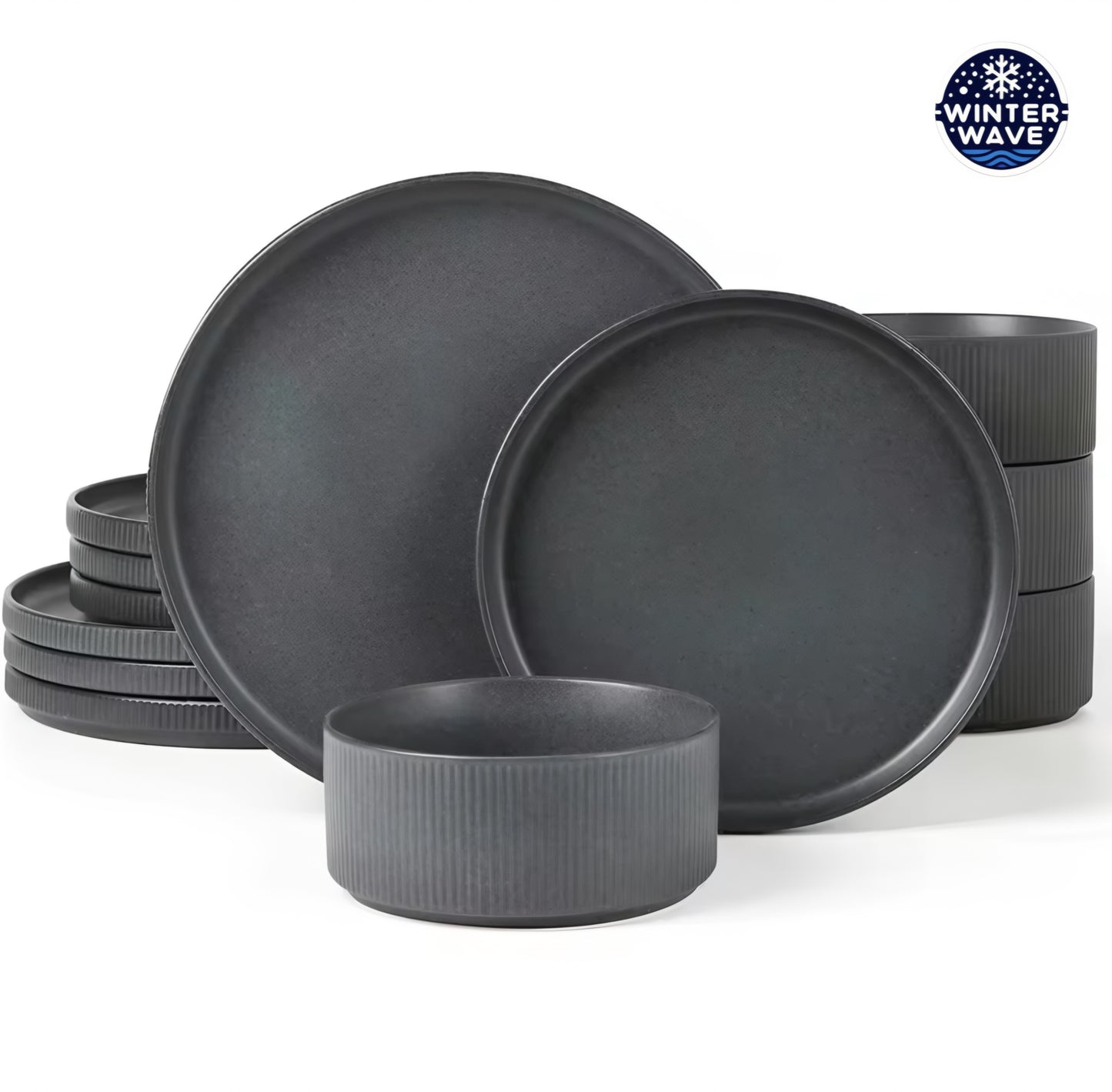 Plates and Bowls Set 12 PCS
