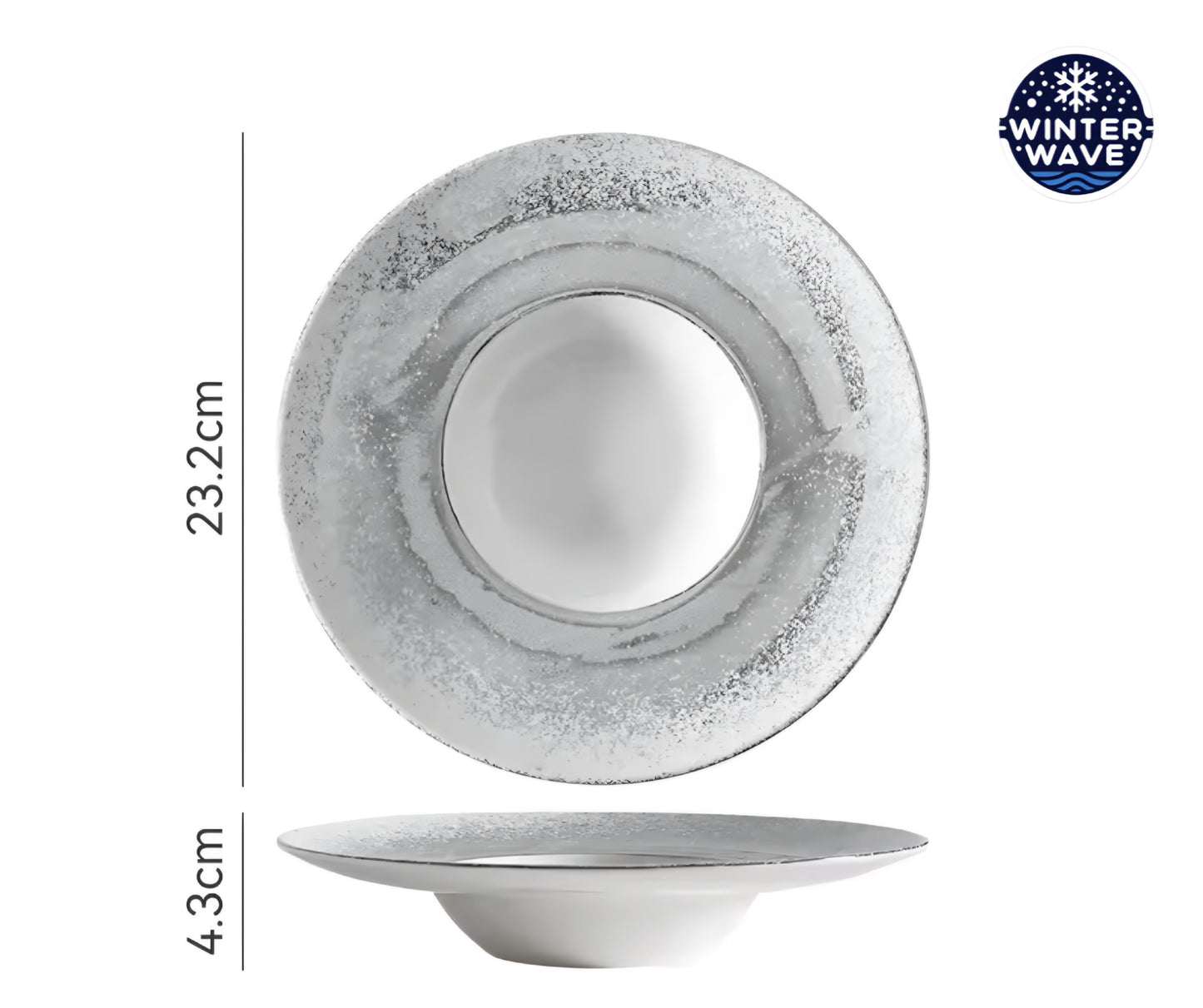 Luxury Ceramic Plates 4 PCS