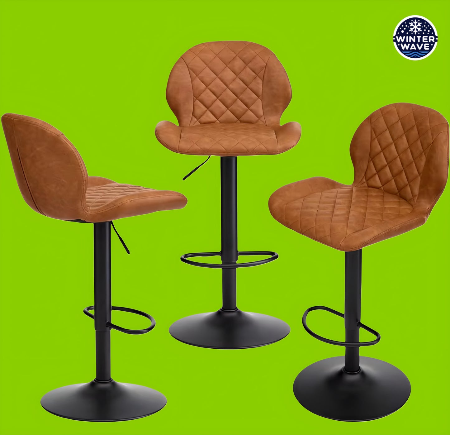 Luxury Bar Chairs 2 PCS