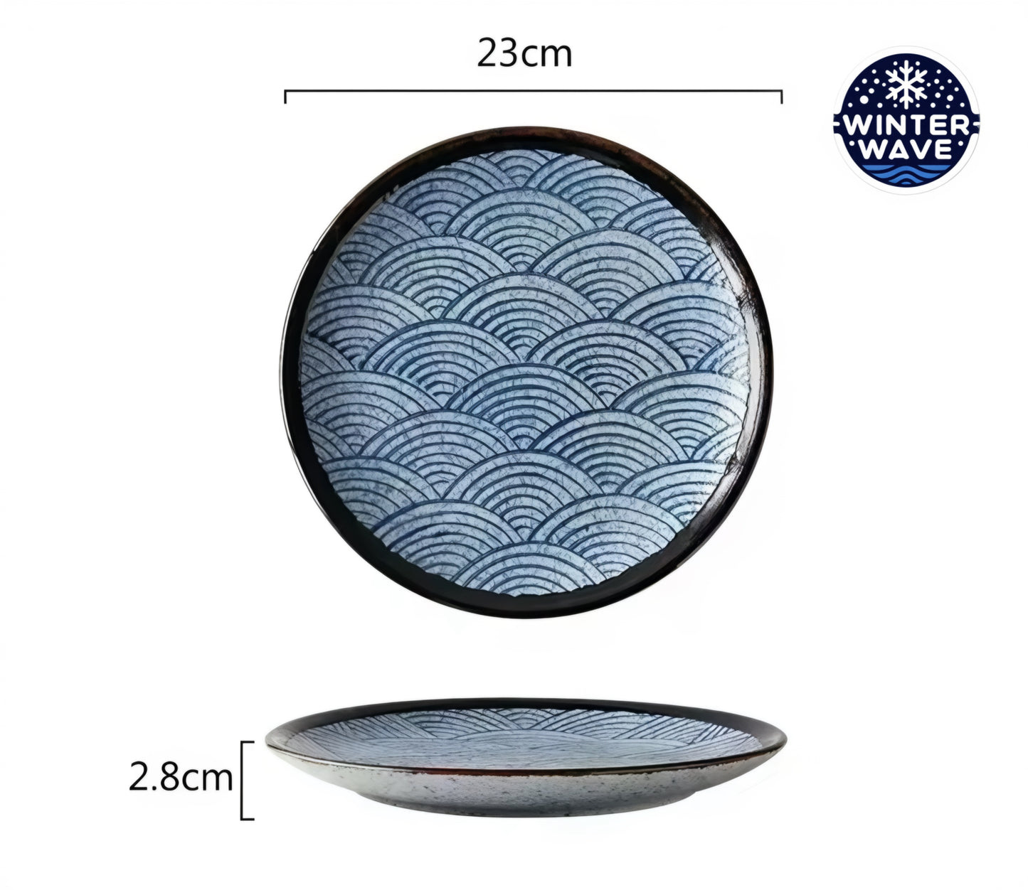 Ceramic Plates 4 PCS