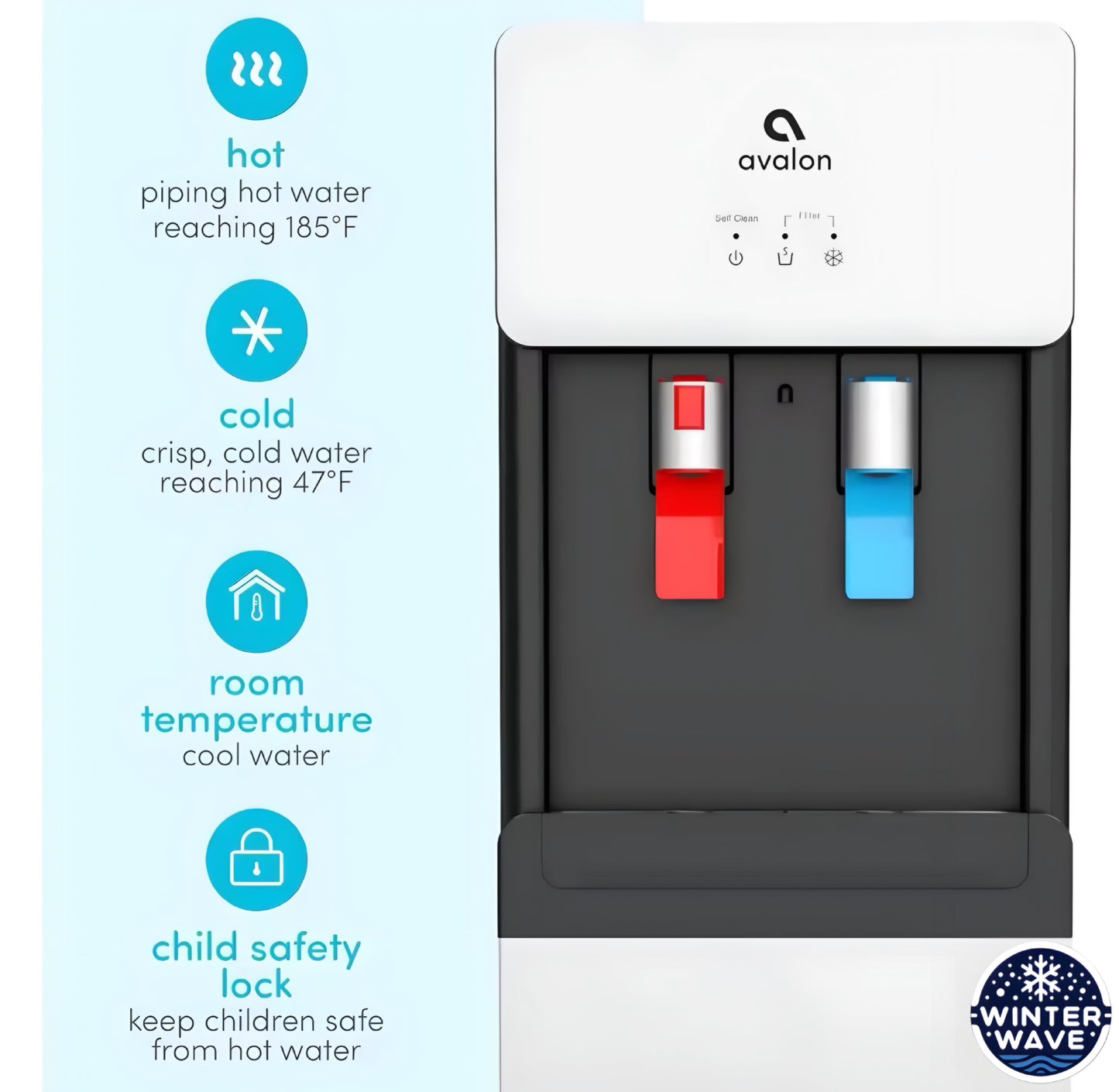 BottleLess Water Dispenser Self Cleaning