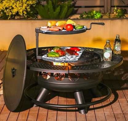 Cooking Grill Fire Pit