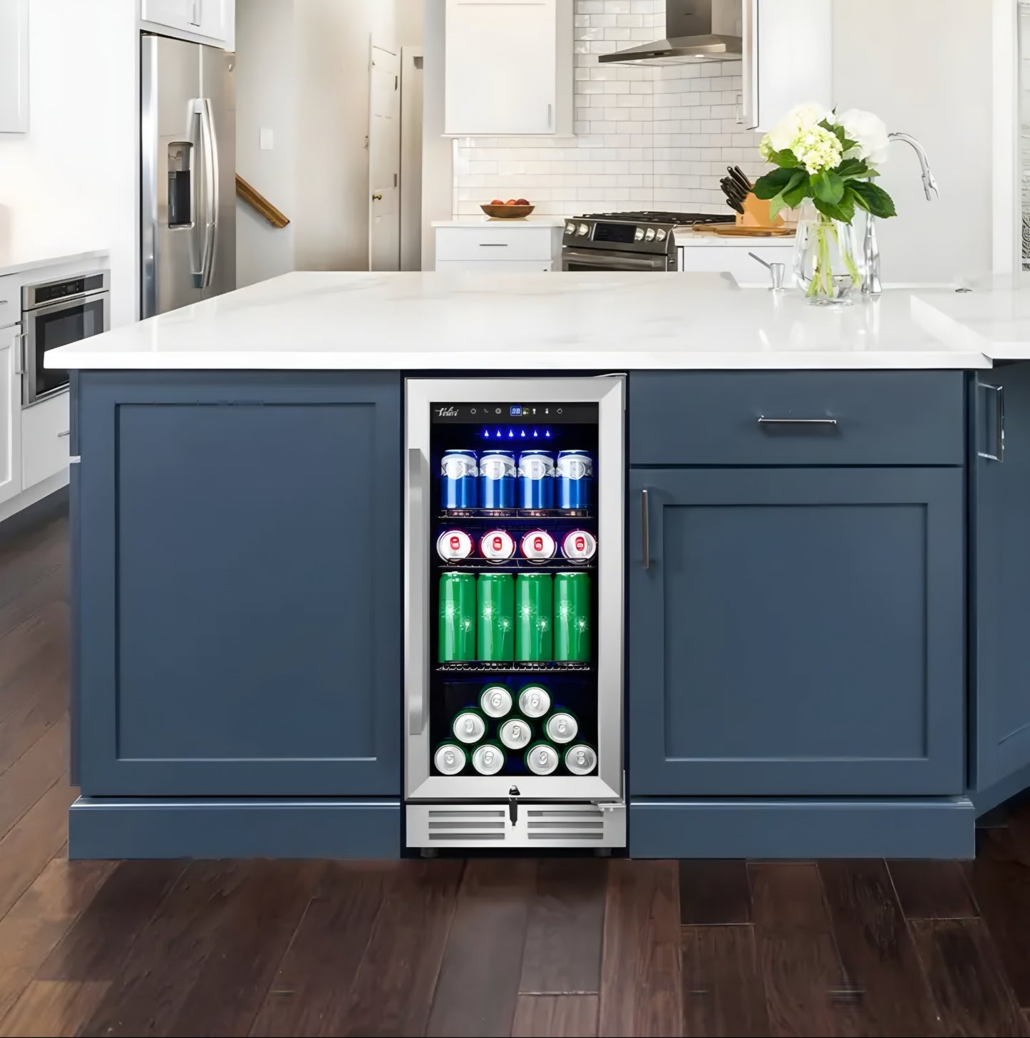Freestanding Fridge Cooler Display
