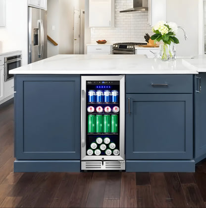 Freestanding Fridge Cooler Display