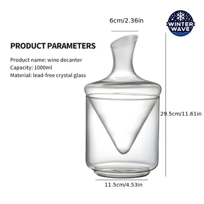 Crystal Glass Decanter