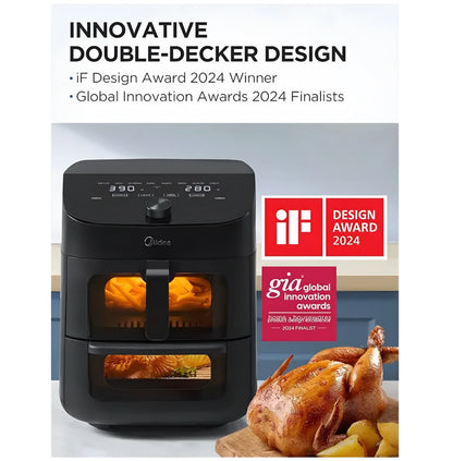 Clear Window Dual Air Fryer