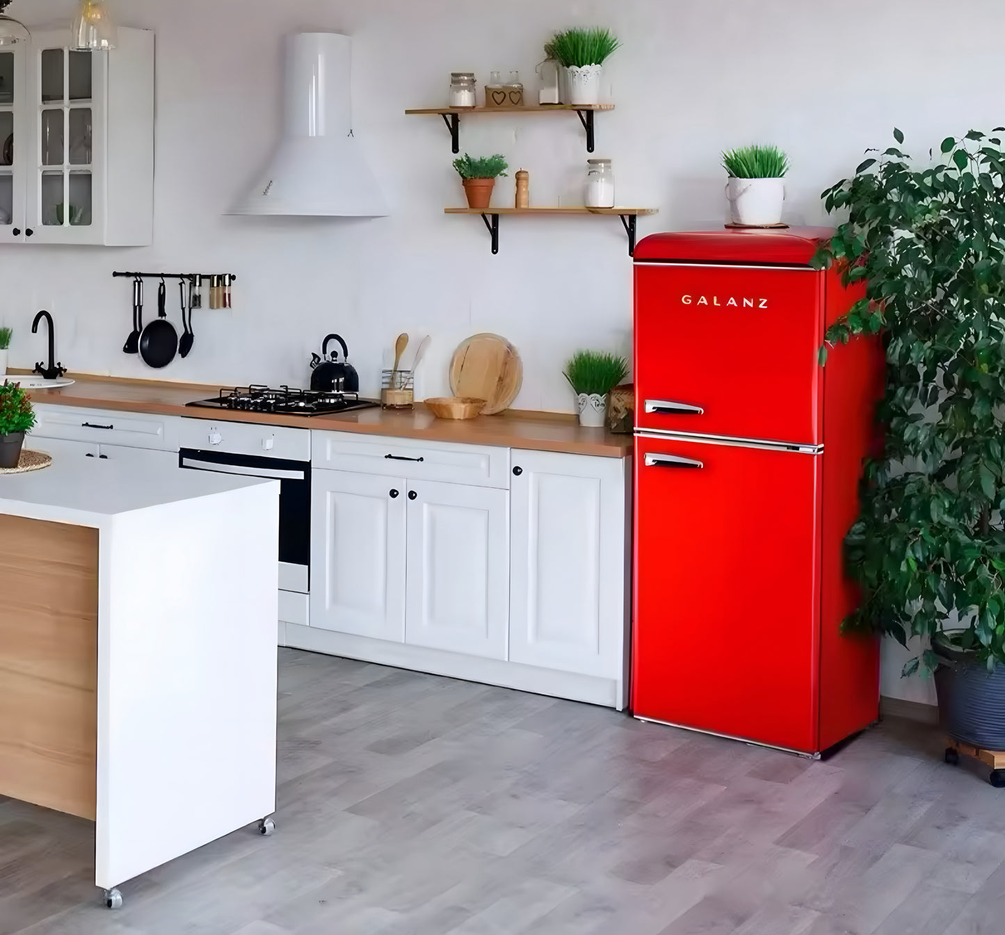 Retro Style Fridge