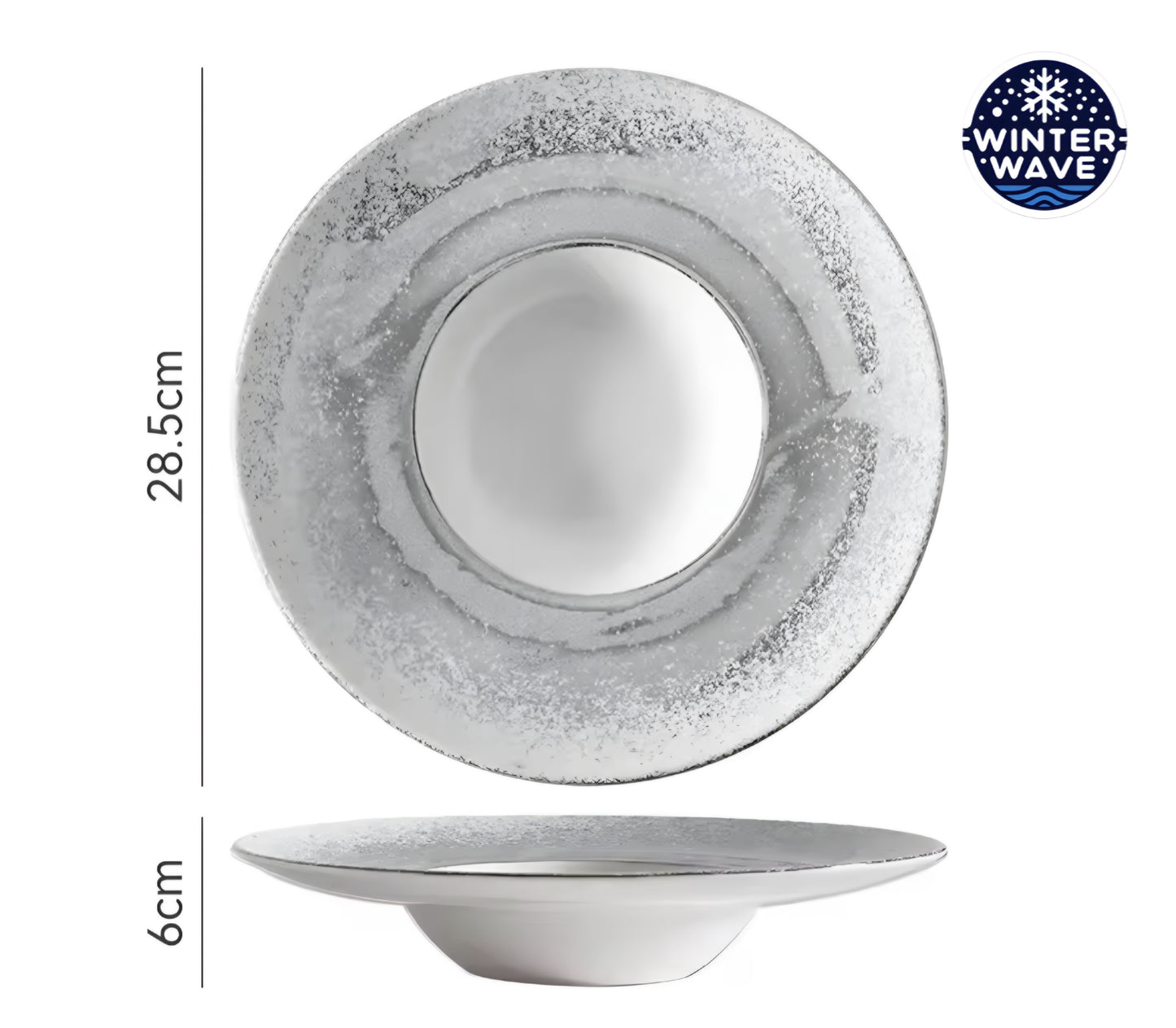 Luxury Ceramic Plates 4 PCS
