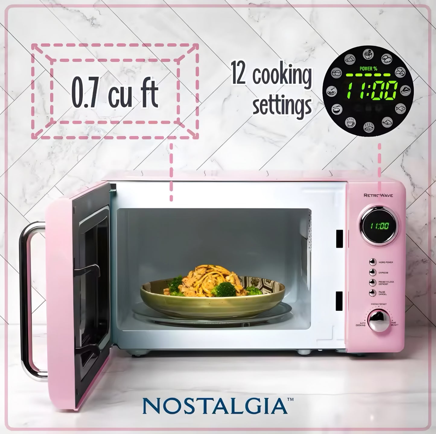 Retro Style MicroWave