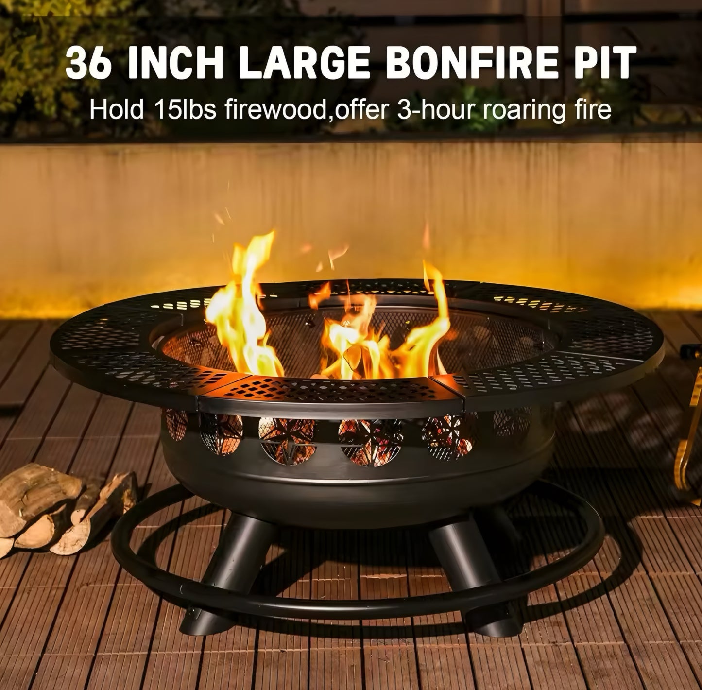 Cooking Grill Fire Pit