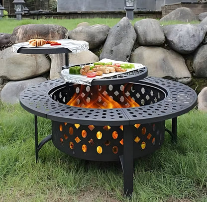 Fire Pit BBQ Grill