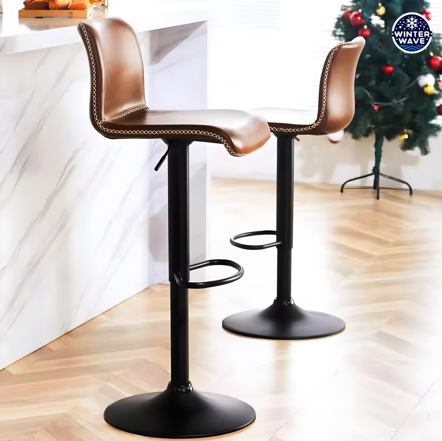 Luxury Bar Chairs 3 PCS