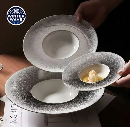 Luxury Ceramic Plates 4 PCS