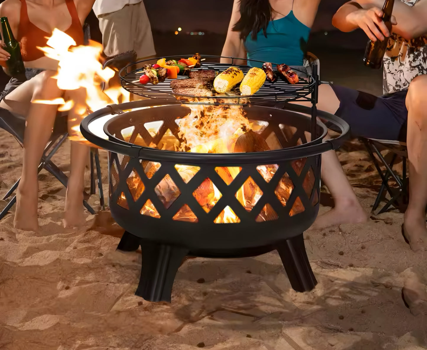 Fire Pit Grate Spark