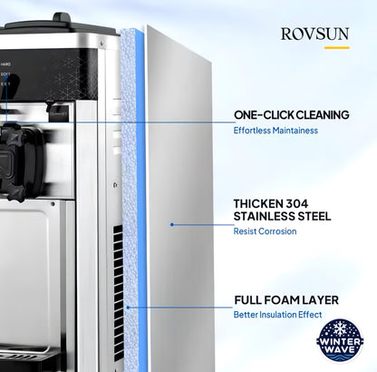Commercial Ice Cream Maker Machine