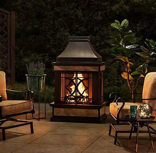 FirePlace Patio Steel Chimney