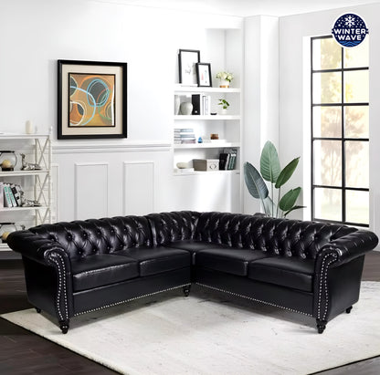 Leather Sofa Chesterfield