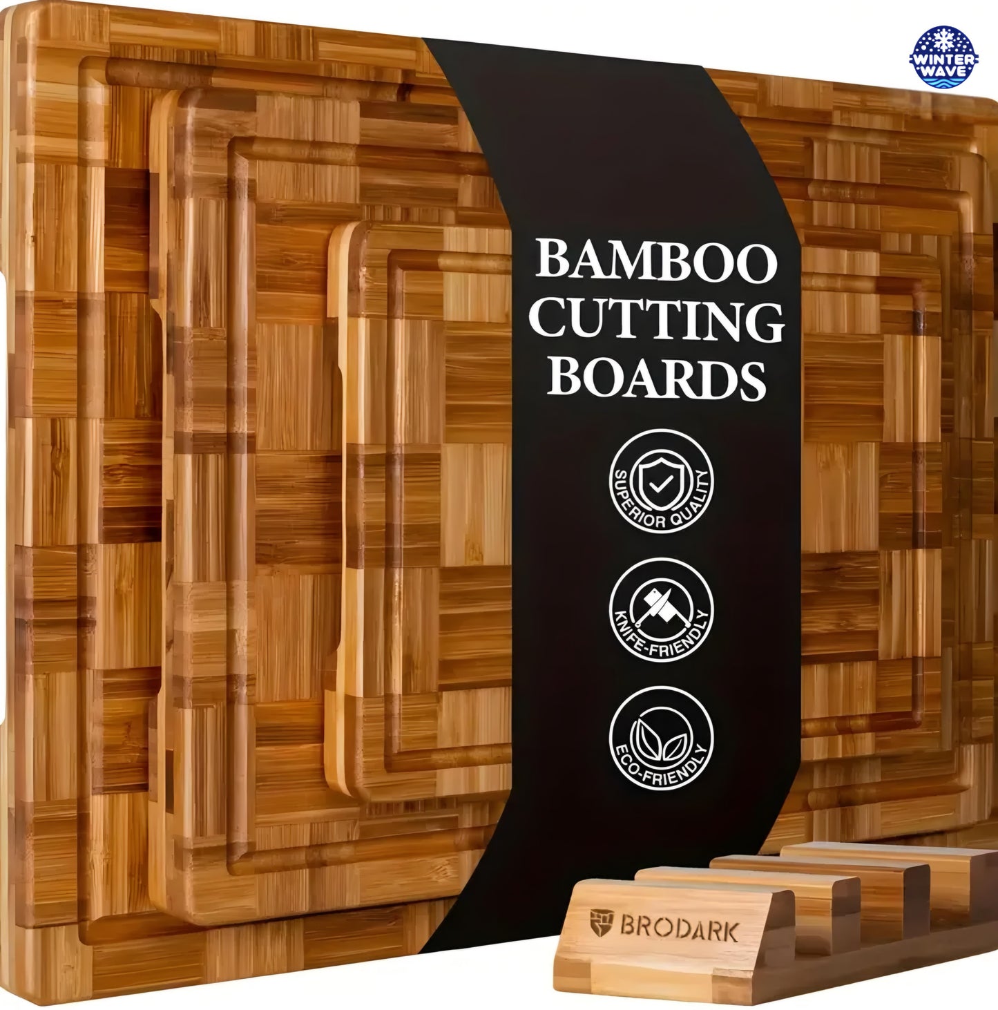 Bamboo Cutting Boards 3 PCS
