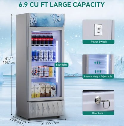 Beverage Display Fridge Cooler