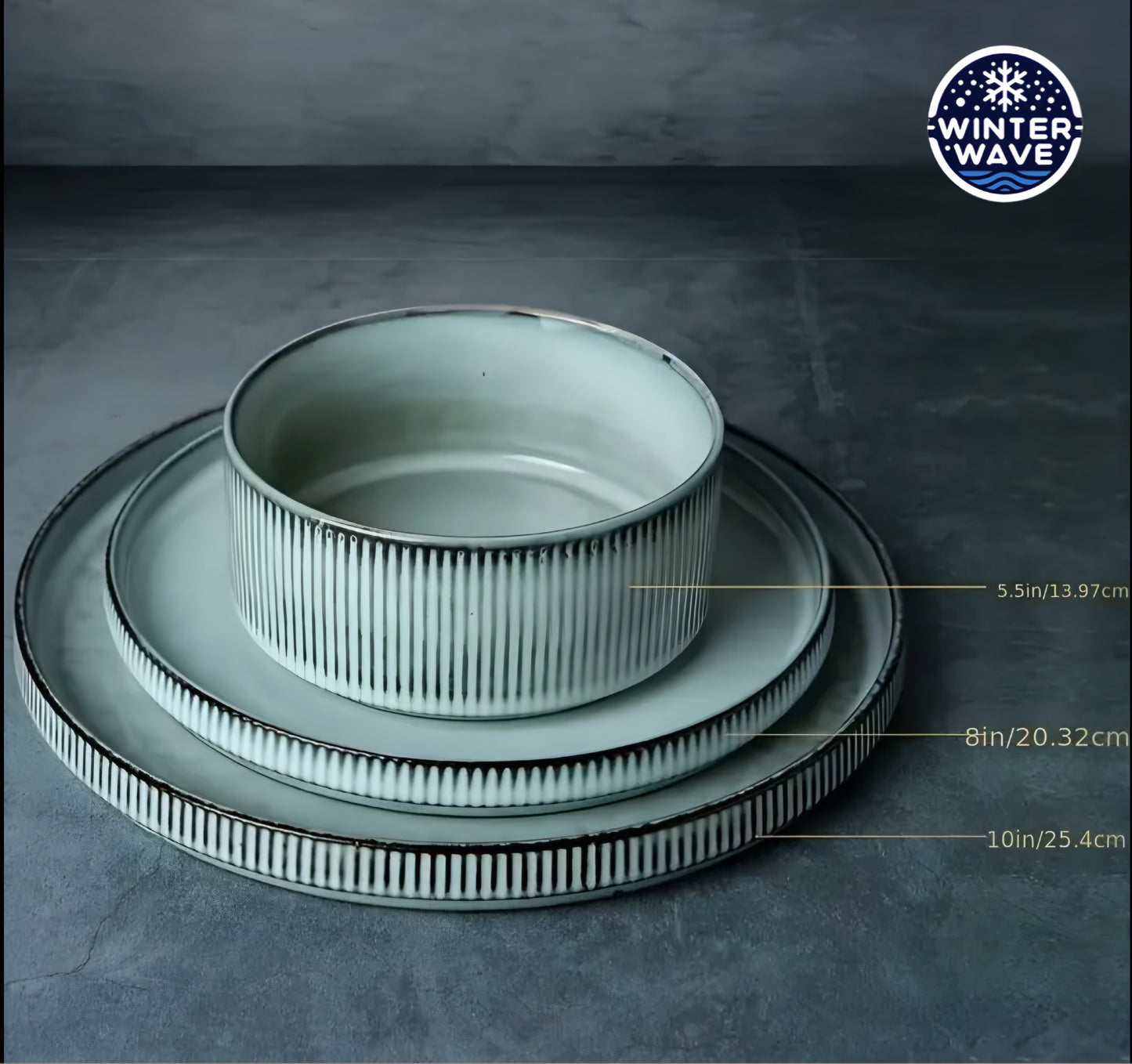 Plates and Bowls Set 12 PCS