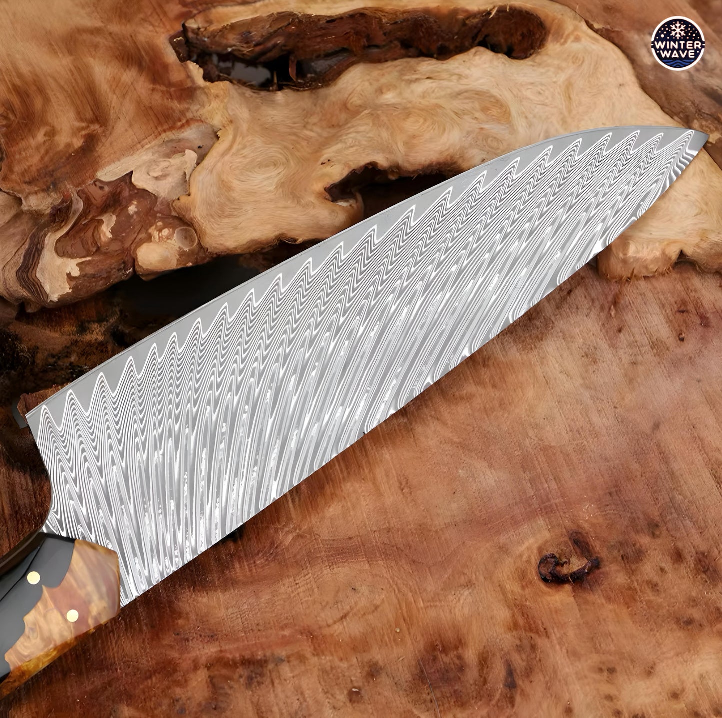 HandMade Damascus Knives 5 PCS