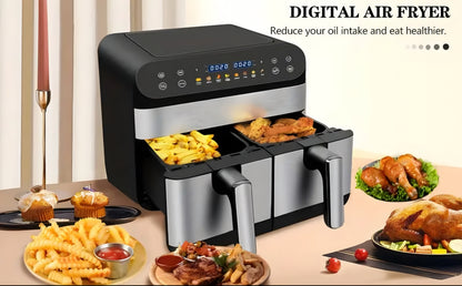 9.5QT Dual Basket Air Fryer