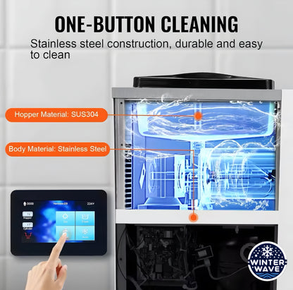 Soft Ice Cream Maker Machine