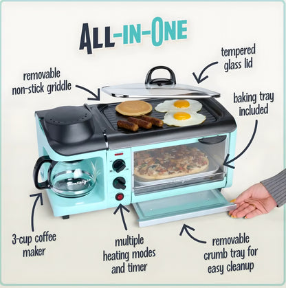 Retro Style Breakfast Maker Station